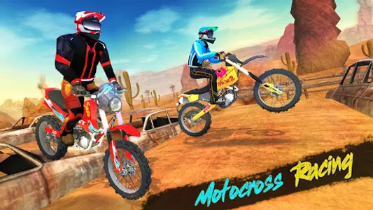 Motocross Racing Dirt Bike Sim screenshot 0