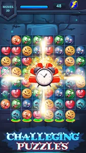 Monster Face Match 3 Puzzle screenshot 13