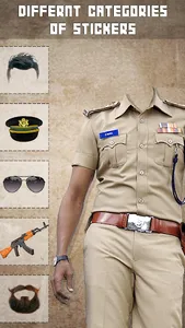 Police Suit Photo Editor 2023 screenshot 0