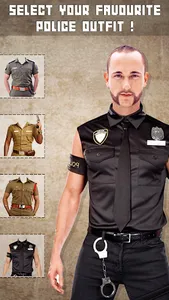 Police Suit Photo Editor 2023 screenshot 16