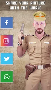 Police Suit Photo Editor 2023 screenshot 5