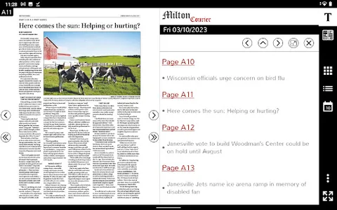 Milton Courier screenshot 5