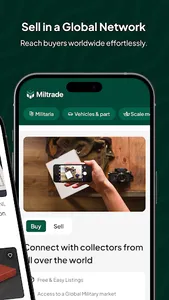 Miltrade - The Military Market screenshot 1