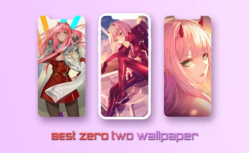 Zero Two Anime Wallpaper HD 4K screenshot 0