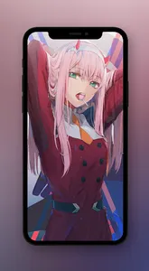 Zero Two Anime Wallpaper HD 4K screenshot 3