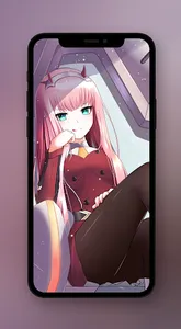 Zero Two Anime Wallpaper HD 4K screenshot 4