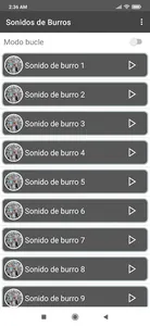 Sonidos de Burros para Celular screenshot 1