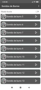 Sonidos de Burros para Celular screenshot 2