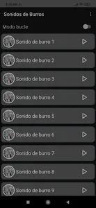 Sonidos de Burros para Celular screenshot 3