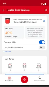 Milwaukee® Heated Gear screenshot 1