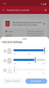 Milwaukee® Heated Gear screenshot 2