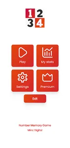 Number Memory Game screenshot 0