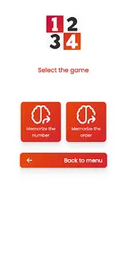 Number Memory Game screenshot 1