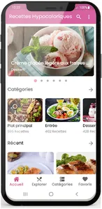 Recette hypocalorique facile screenshot 0