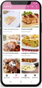 Recette hypocalorique facile screenshot 2