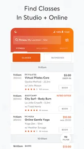 Mindbody: Fitness, Salon & Spa screenshot 1