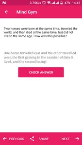 Mind Gym - Brain Games and Rid screenshot 1