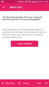 Mind Gym - Brain Games and Rid screenshot 2