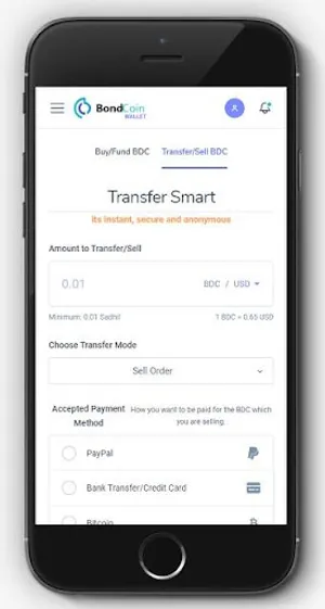 Bondcoin Wallet screenshot 3