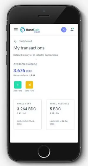 Bondcoin Wallet screenshot 4