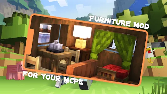 Furniture Mod for MCPE screenshot 0