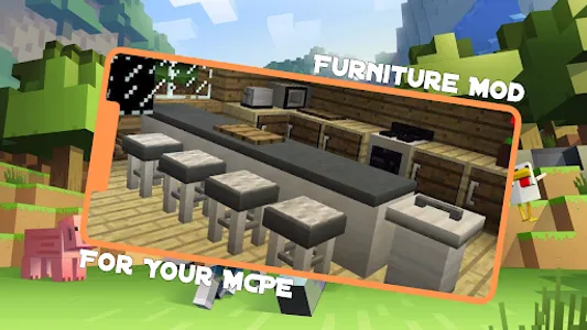 Furniture Mod for MCPE screenshot 1