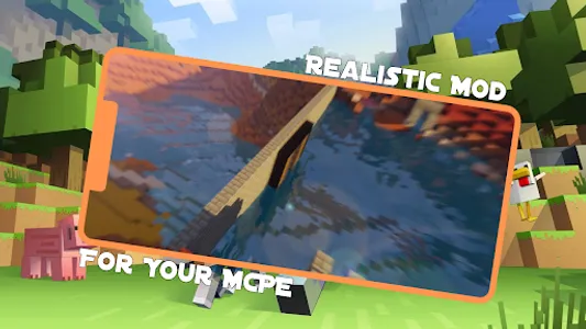 Realistic Mod for MCPE screenshot 2