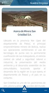 Minera San Cristóbal S.A. screenshot 3