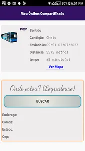 Meu Ônibus Compartilhado screenshot 6