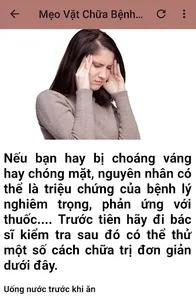 Mẹo Vặt Chữa Bệnh Từ A Đến Z screenshot 3
