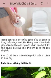 Mẹo Vặt Chữa Bệnh Từ A Đến Z screenshot 7