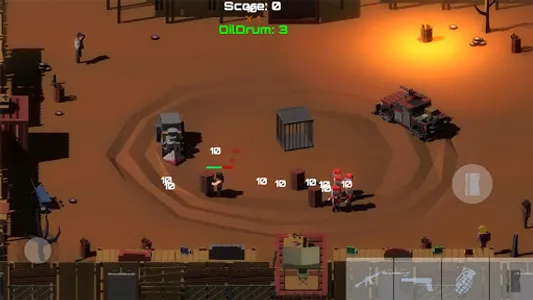 Mini Zombie Battle screenshot 0