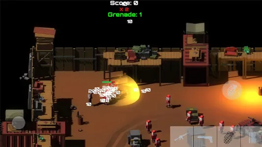 Mini Zombie Battle screenshot 2
