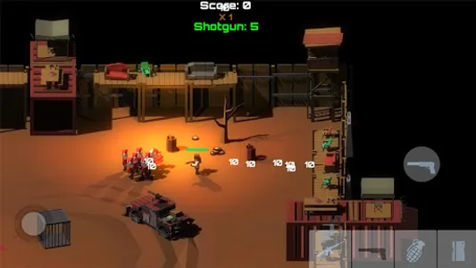 Mini Zombie Battle screenshot 3