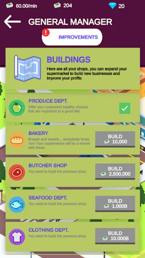 Supermarket Tycoon Games: Idle screenshot 4