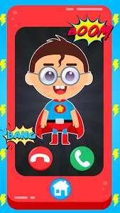 Baby Superhero Mega Phone screenshot 0