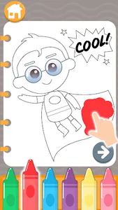 Baby Superhero Mega Phone screenshot 1