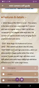 WiFi Mini Camera ORB Guide screenshot 4