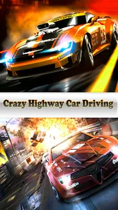 Crazy Car Racing Highway Game screenshot 14