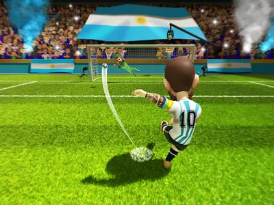 Mini Football - Mobile Soccer screenshot 16