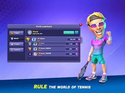 Mini Tennis: Perfect Smash screenshot 15