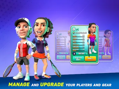 Mini Tennis: Perfect Smash screenshot 8