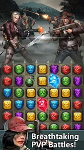 Zombies & Puzzles: RPG Match 3 screenshot 11