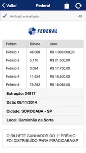 Loterias Resultados screenshot 2