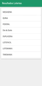 Resultado Loterias dos Sorteio screenshot 2
