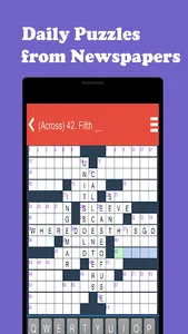 Crossword Daily: Word Puzzle screenshot 1