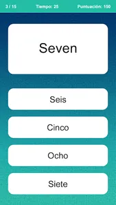 Juego para aprender inglés screenshot 3