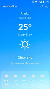 Today - Beautiful Weather Clie screenshot 2