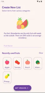 Grocery List screenshot 1