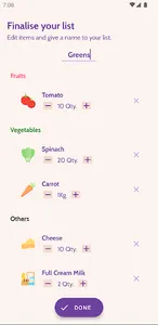 Grocery List screenshot 6